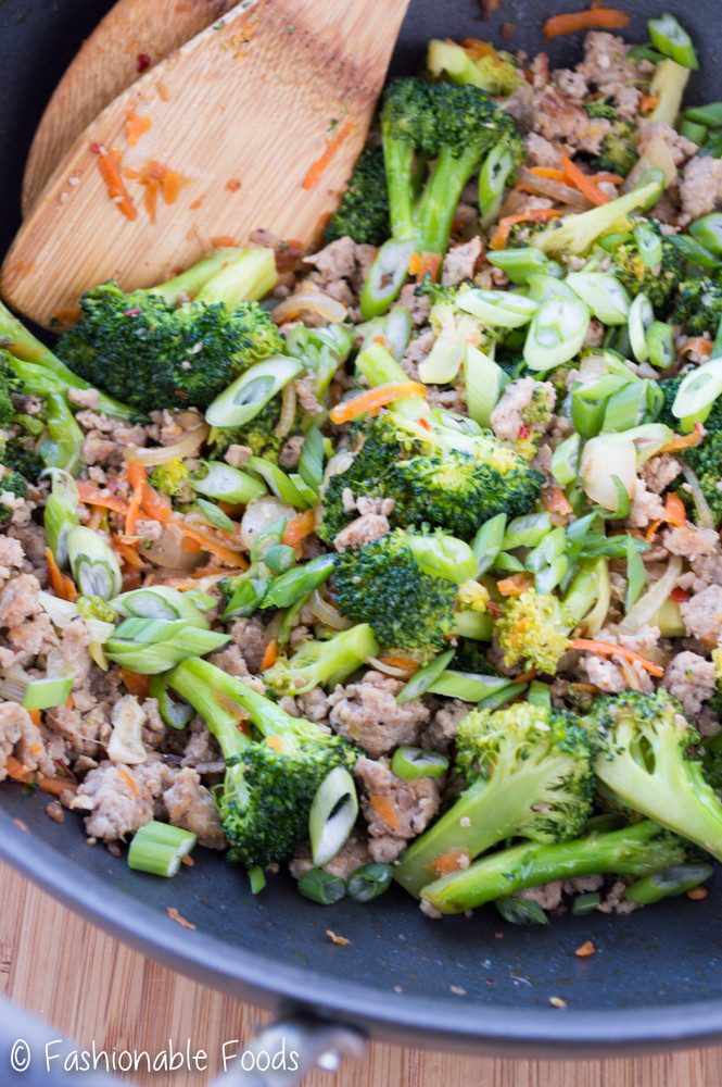 Ground Turkey Stir Fry
 Ground Turkey and Broccoli Stir Fry Fashionable Foods