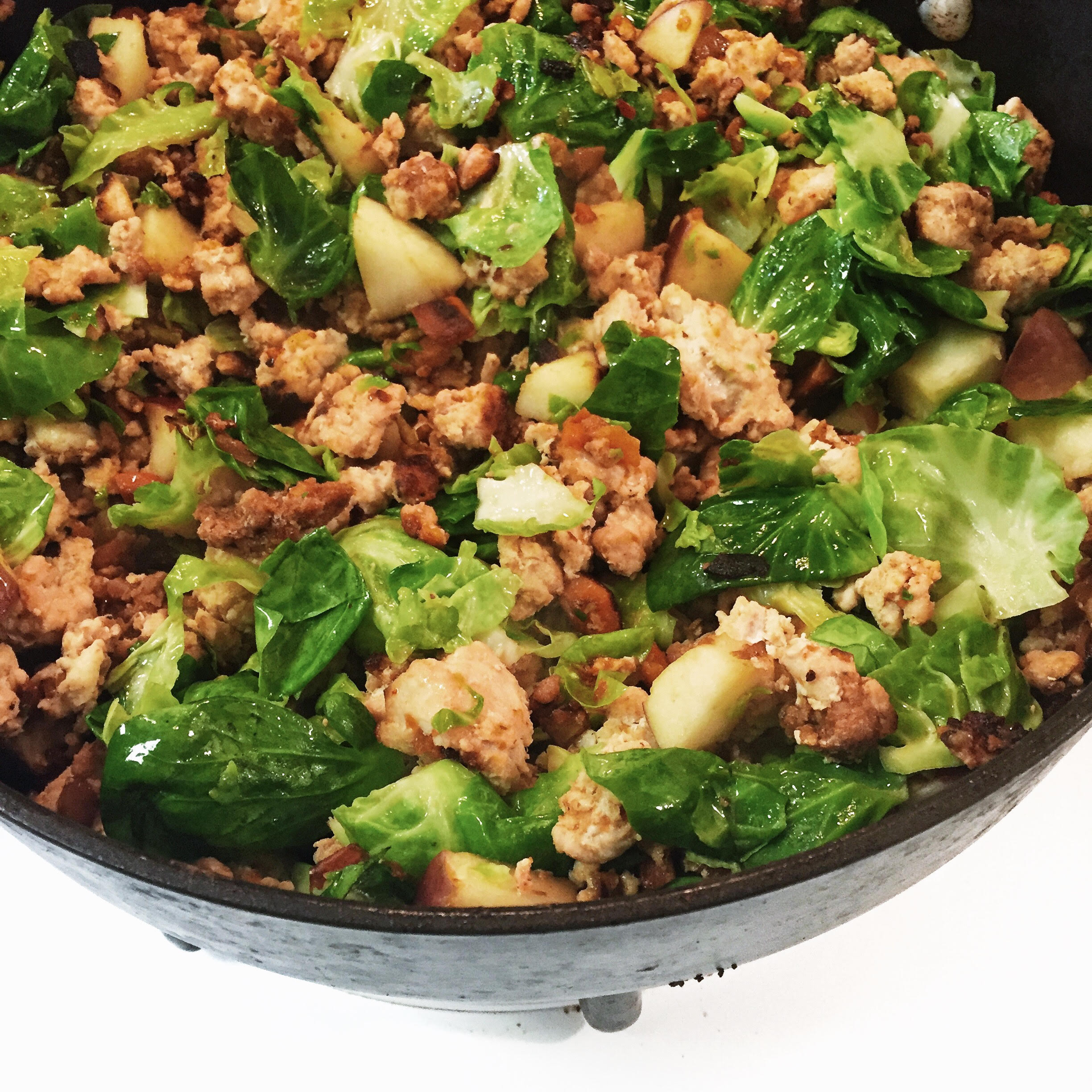 Ground Turkey Stir Fry
 Whole30 Ground Turkey Brussels Sprout Stir Fry Balanced