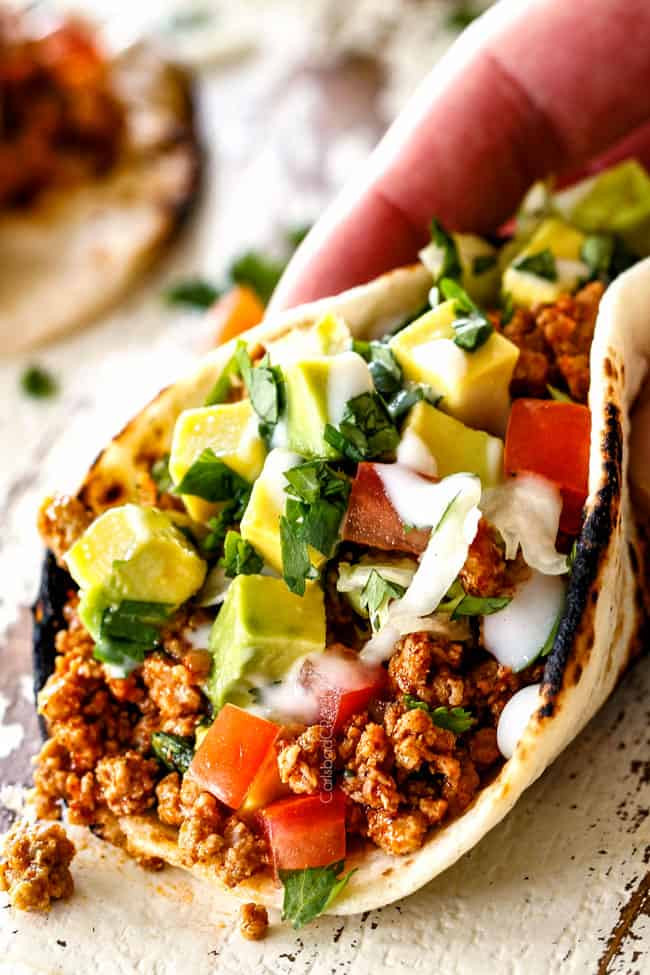 Ground Turkey Taco Seasoning
 SECRET INGREDIENT Turkey Tacos these will change your life