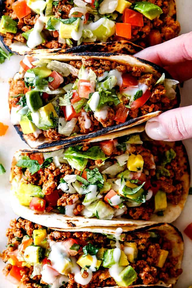 Ground Turkey Taco Seasoning
 SECRET INGREDIENT Turkey Tacos these will change your life