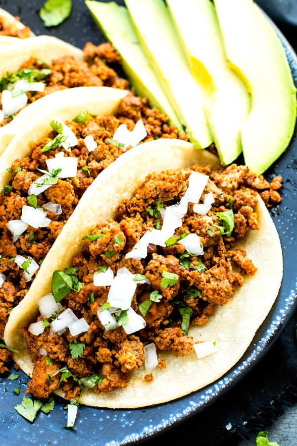 Ground Turkey Taco Seasoning
 Ground Turkey Tacos with Soft Corn Tortillas Gluten Free