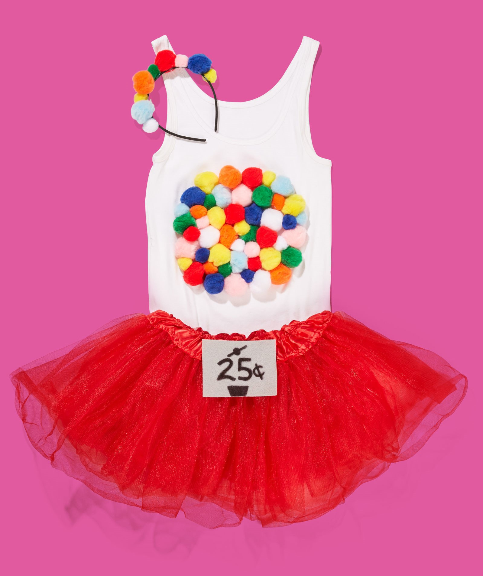 Gumball Machine Costume DIY
 The Clock s Ticking Last Minute DIY Halloween Costumes