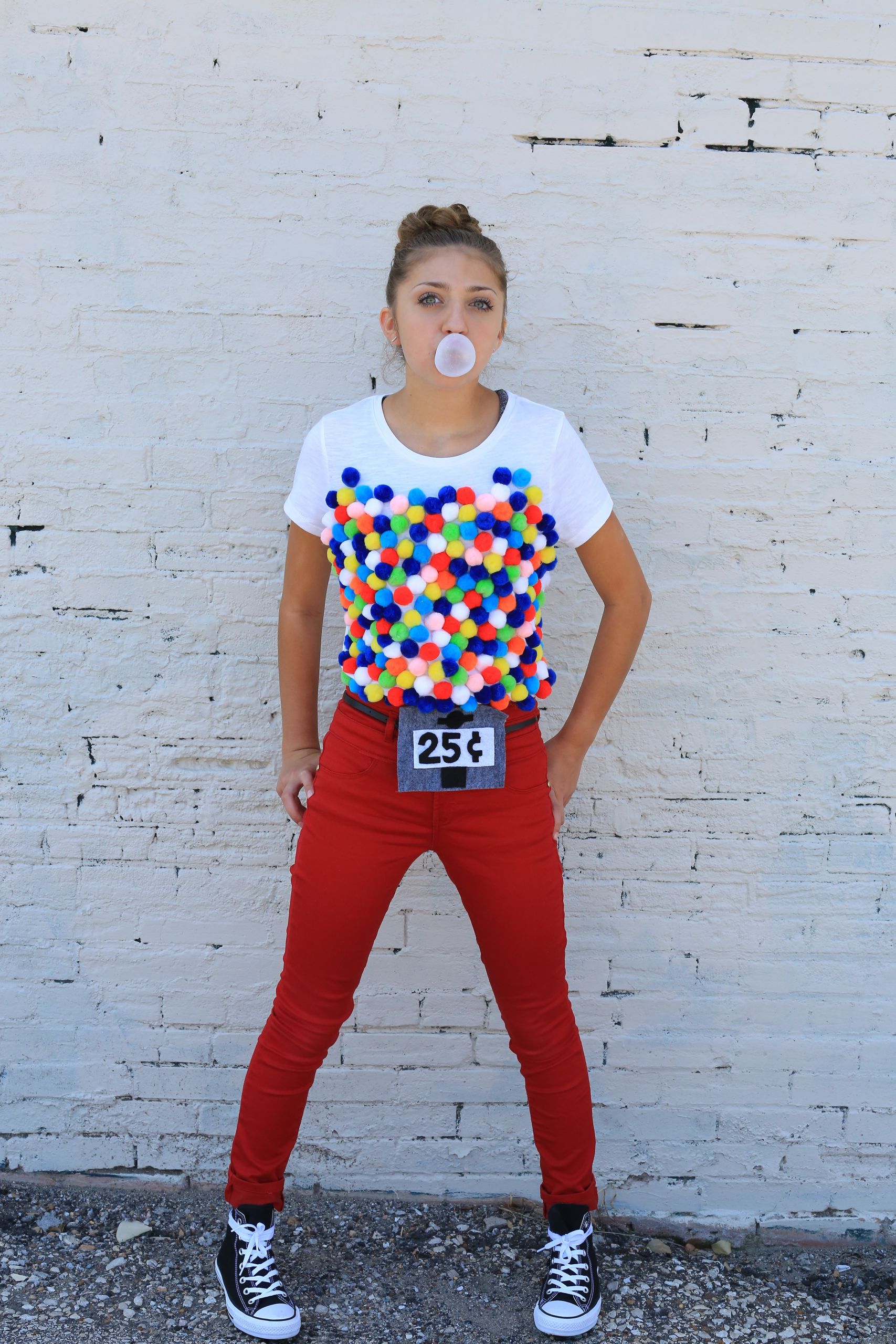 Gumball Machine Costume DIY
 10 DIY Food Halloween Costumes Kamri Noel