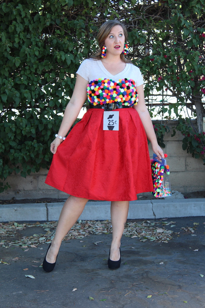 Gumball Machine Costume DIY
 DIY Gumball Machine Costume Happily Dwell