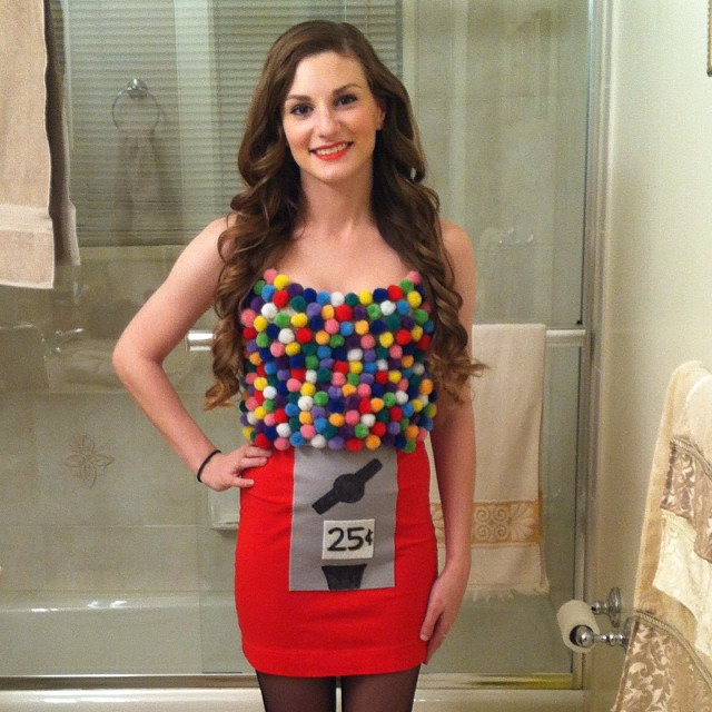 Gumball Machine Costume DIY
 Gumball Machine Halloween Costume