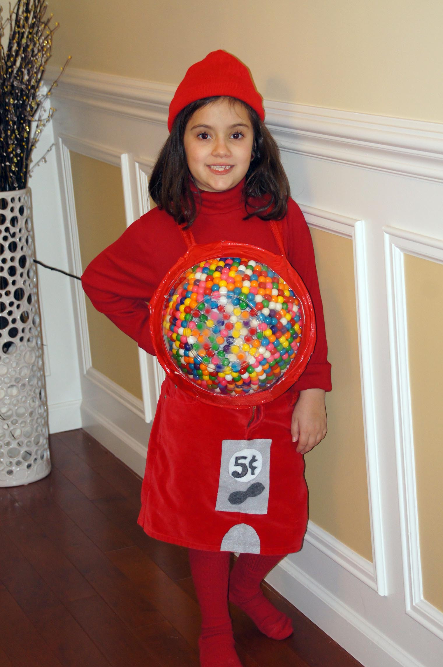 Gumball Machine Costume DIY
 R is for Red Gumball Machine Costume