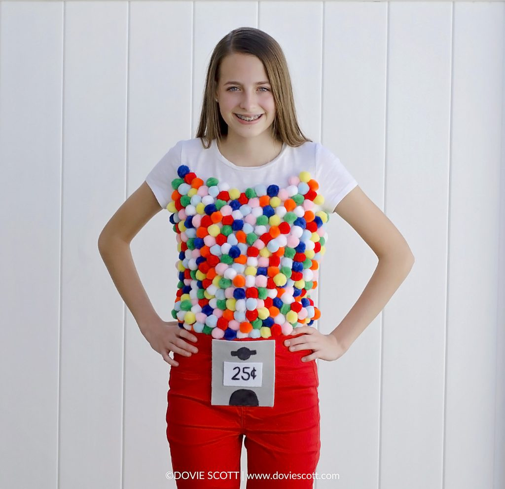 Gumball Machine Costume DIY
 Dovie Scott