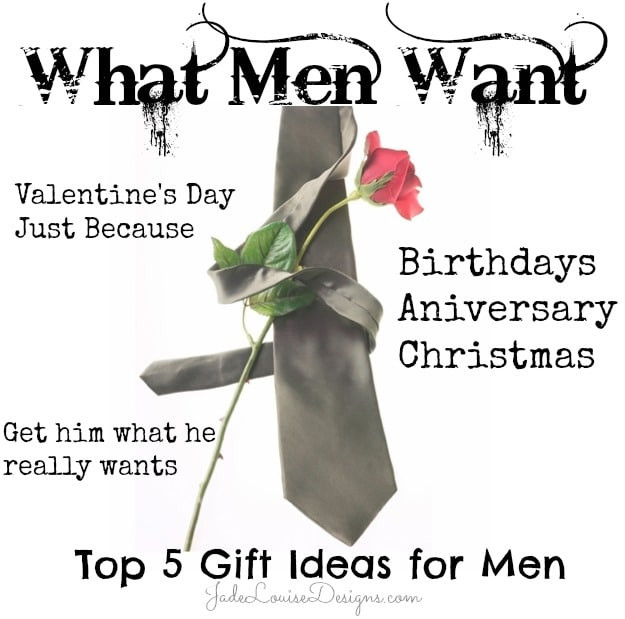 Guy Gift Ideas For Valentines Day
 What Men Want Top 5 Gift Ideas for Him Get him what he