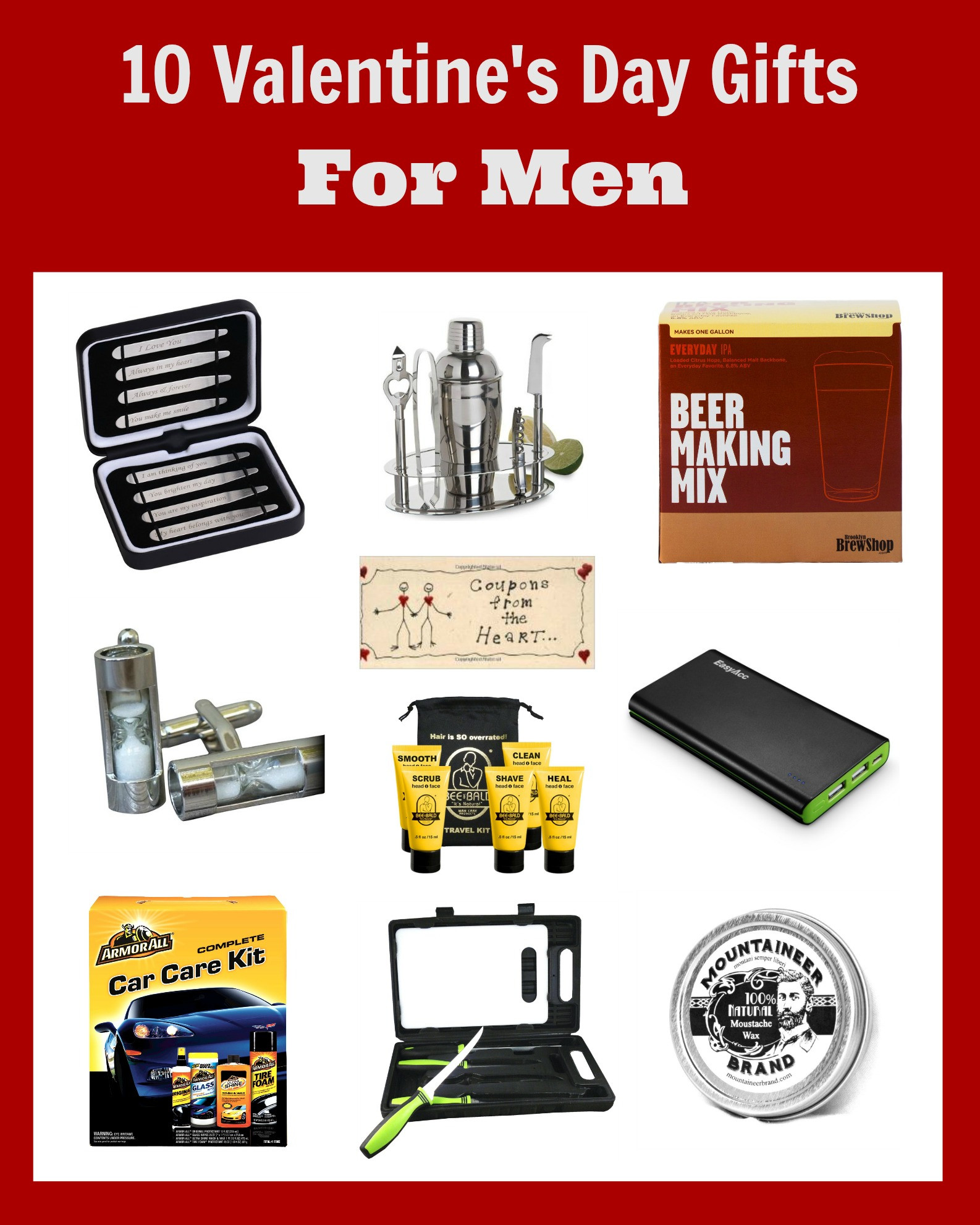 Guy Gift Ideas For Valentines Day
 Valentine Gifts for Men Ideas They Will Love
