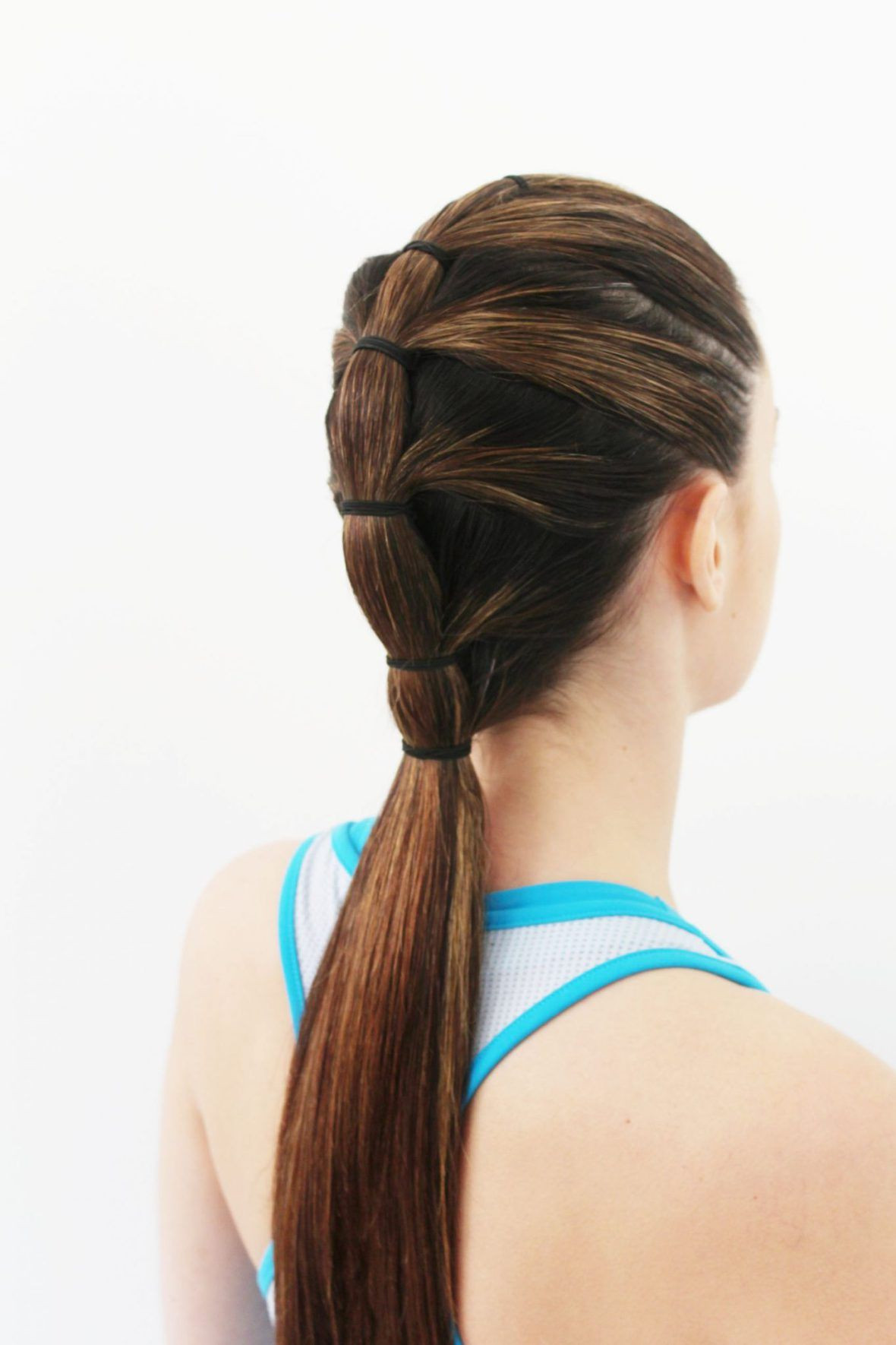 Gym Hairstyles For Long Hair
 Gym Hair Tutorial The Tiered Ponytail