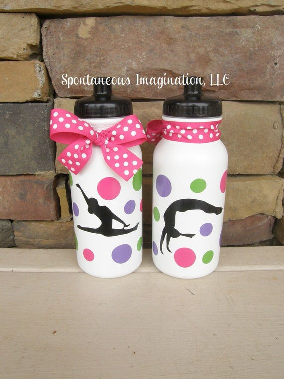 Gymnastics Gifts For Kids
 SALE Personalized Gymnastics Party Favors Kids Gift Ideas