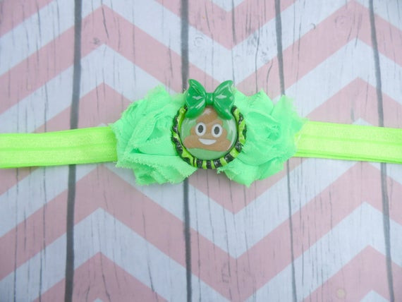 Hair In Baby Poop
 Poop Emoji Headband Infant Toddler Hair by ohmyitschelseasbows