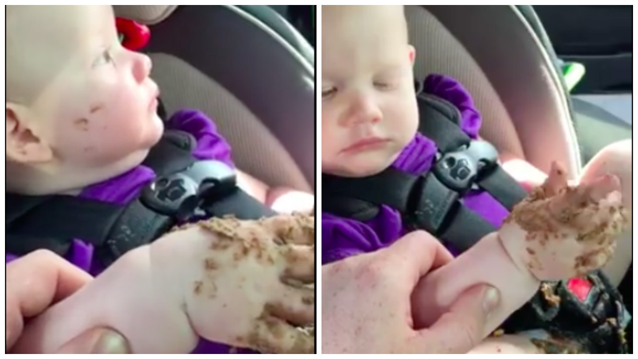 Hair In Baby Poop
 This WTF Video Sums Up Parenting In 40 Seconds