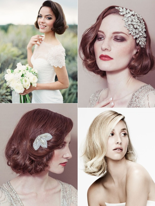 Hairstyles For Brides With Short Hair
 9 Short Wedding Hairstyles For Brides With Short Hair