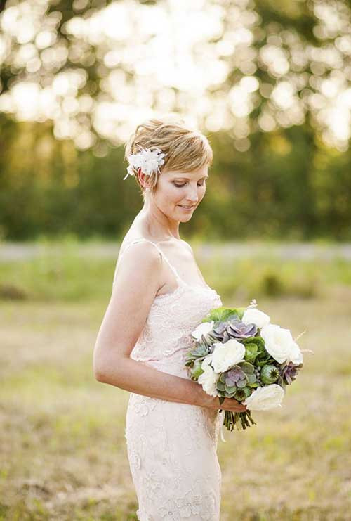 Hairstyles For Brides With Short Hair
 20 New Wedding Styles for Short Hair