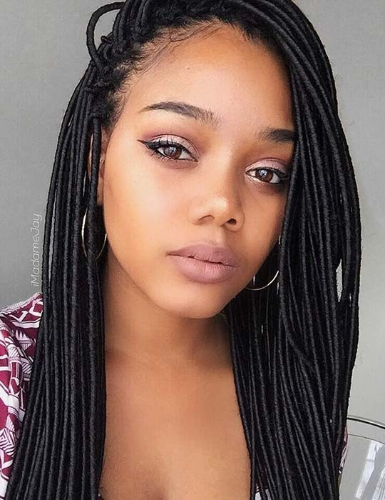 Hairstyles For Faux Locs Crochet
 Crochet Faux Locs Styles to Renew your Image crazyforus