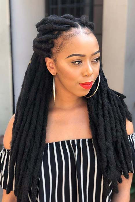 Hairstyles For Faux Locs Crochet
 Crochet Faux Locs Styles to Inspire Your Next Look