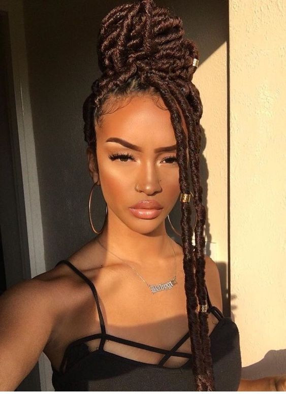 Hairstyles For Faux Locs Crochet
 17 Trendy Crochet Faux Locs Hairstyles Create your own