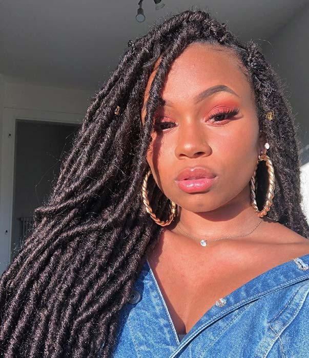 Hairstyles For Faux Locs Crochet
 23 Crochet Faux Locs Styles to Inspire Your Next Look