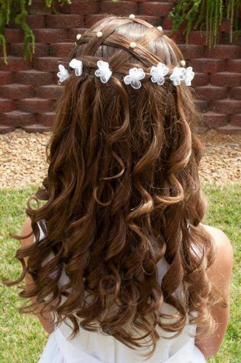 Hairstyles For Little Girls For Weddings
 38 Super Cute Little Girl Hairstyles for Wedding