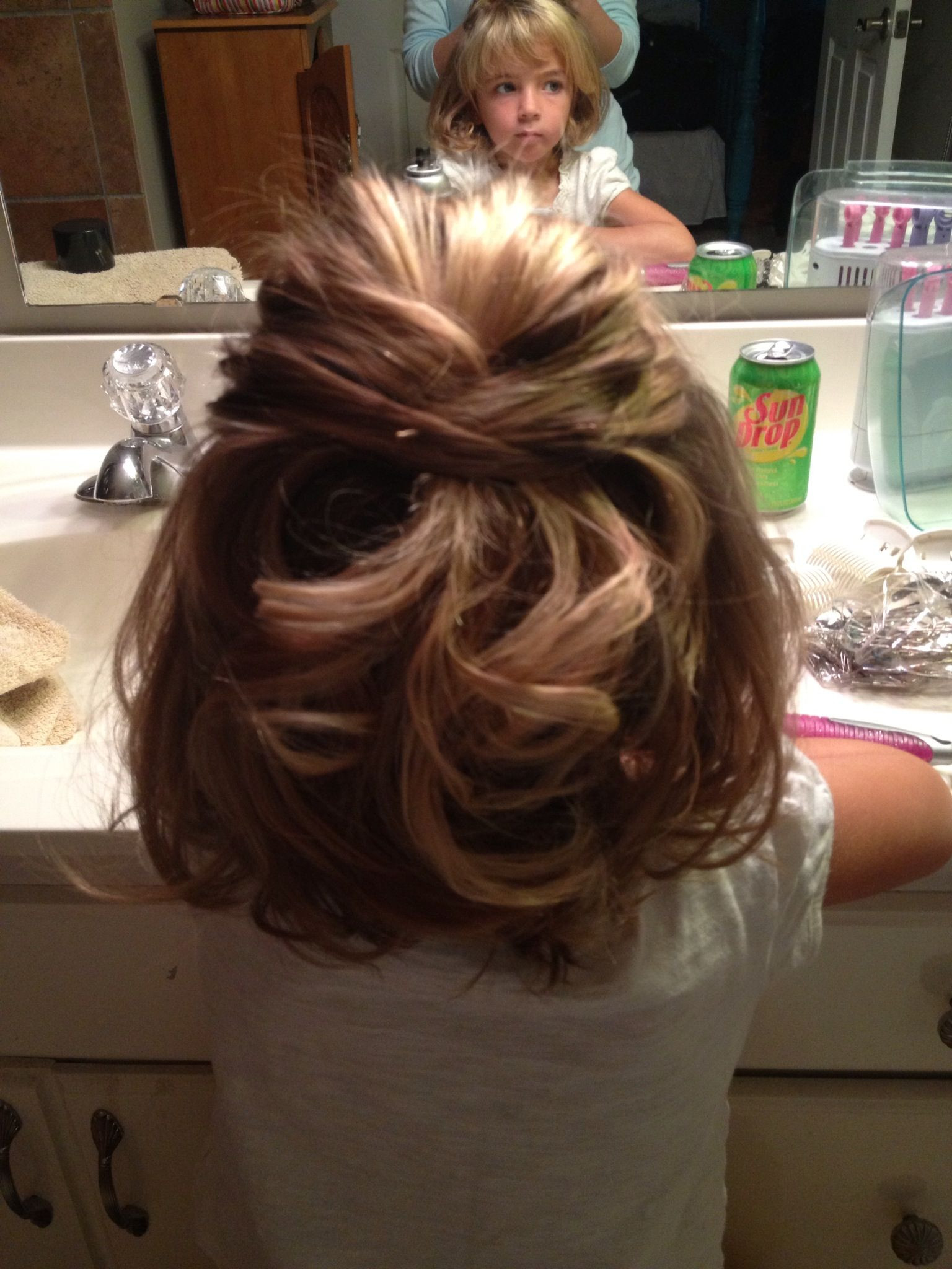 Hairstyles For Little Girls For Weddings
 Little girls wedding hair My niece Annabel loved her