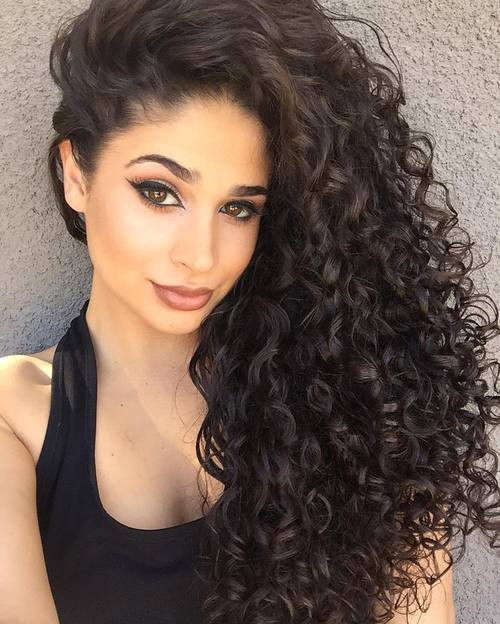 Hairstyles For Long Hair Curly
 20 Cute Hairstyles for Naturally Curly Hair in 2020