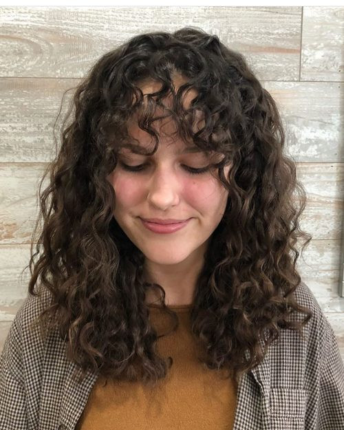 Hairstyles For Mid Length Curly Hair
 25 Best Shoulder Length Curly Hair Cuts & Styles in 2020