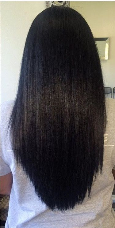 Hairstyles For Natural Straight Black Hair
 The 25 best Straight black hair ideas on Pinterest