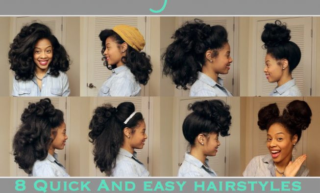 Hairstyles For Natural Straight Black Hair
 8 Everyday Inspiring Natural Hairstyles For Straight Black