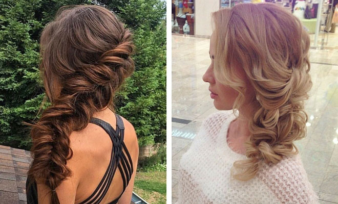 Hairstyles To The Side For Prom
 21 Pretty Side Swept Hairstyles for Prom