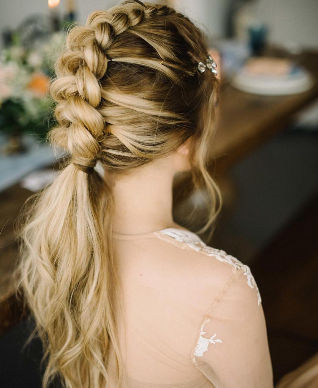 Hairstyles With Braids For Weddings
 10 Braided Hairstyles for Long Hair Weddings Festivals