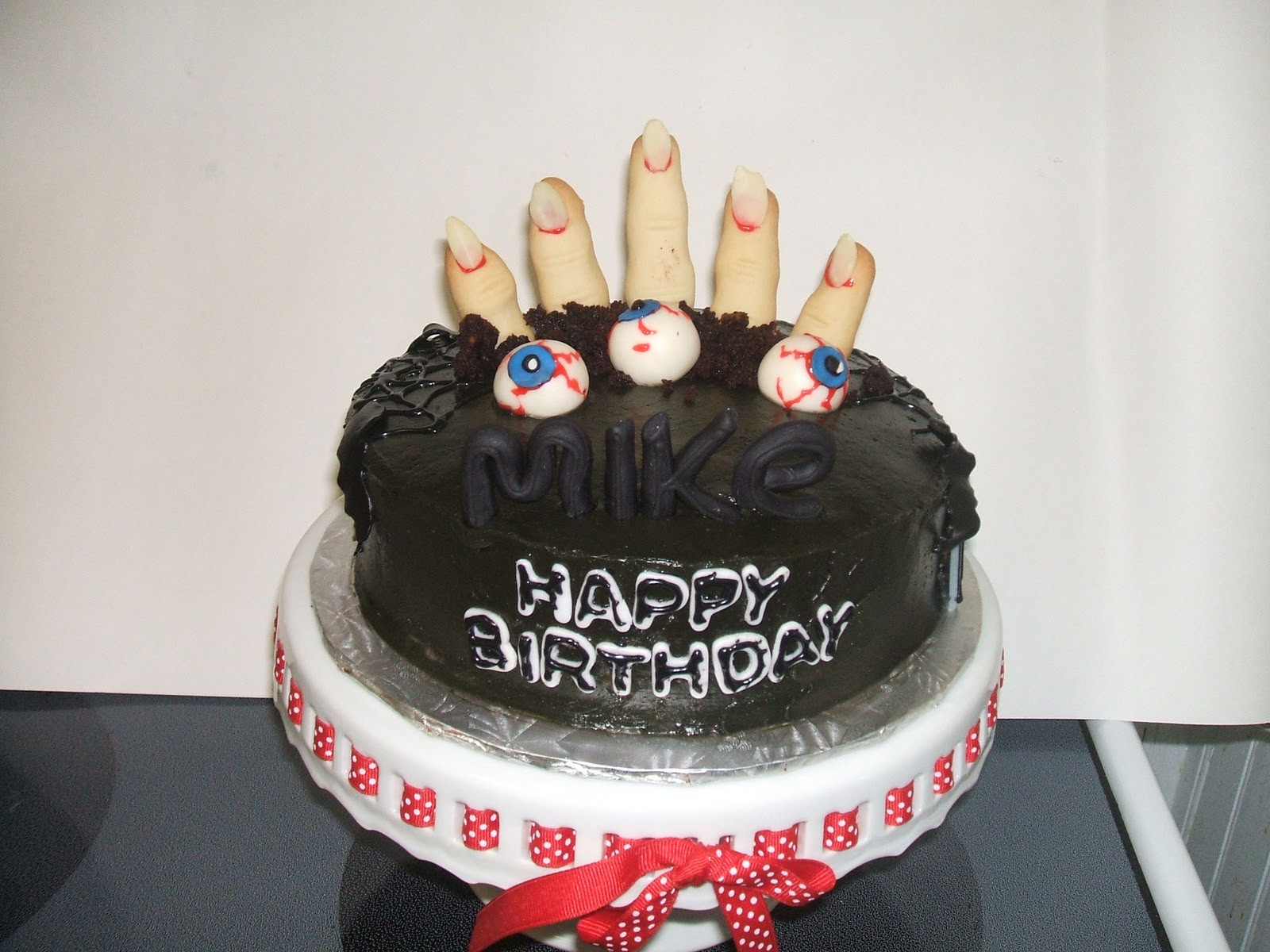 Halloween Birthday Cake Pictures
 Cakes by Pauline Halloween birthday cake and