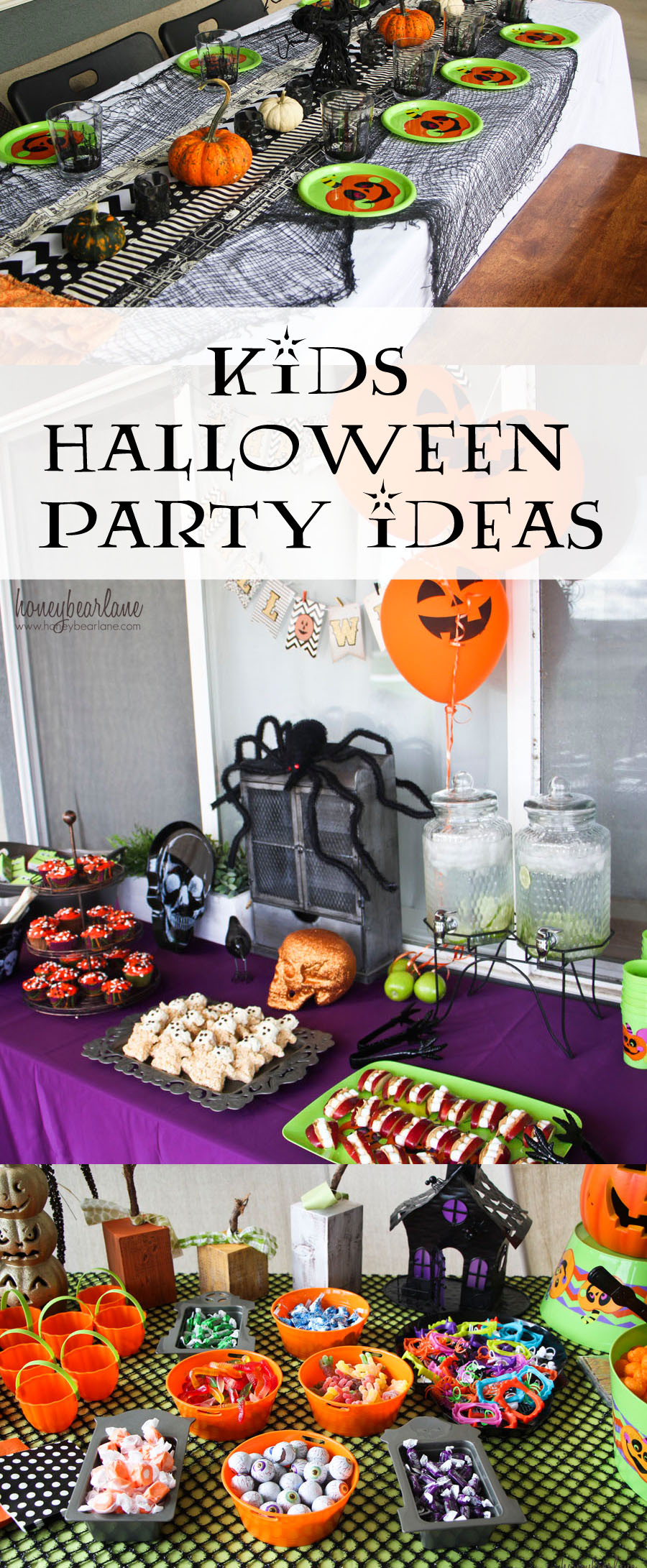 Halloween Birthday Decorations
 Kids Halloween Party Ideas Honeybear Lane