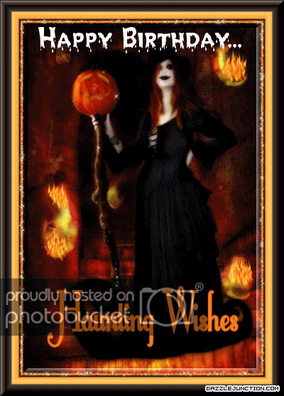 Halloween Birthday Wishes
 HAPPY BIRTHDAY CURTIS October 31st Halloween Poetic