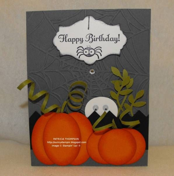 Halloween Birthday Wishes
 1252 best images about stampin up Halloween ideas on Pinterest
