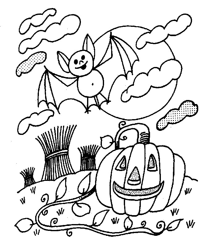 Halloween Coloring Pictures For Kids
 Halloween Coloring Pages Coloring Kids