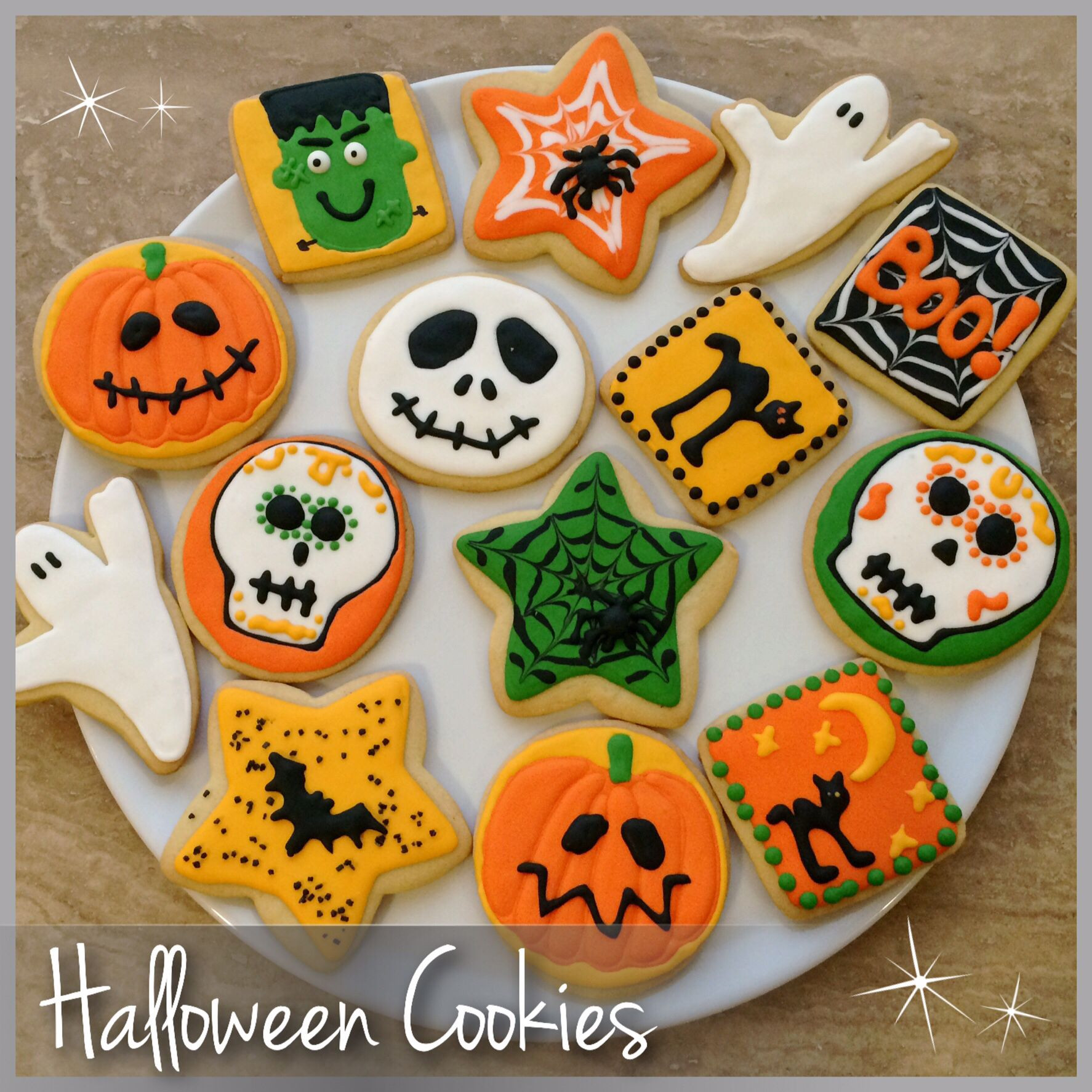Halloween Cookies Royal Icing
 Royal icing halloween cookies