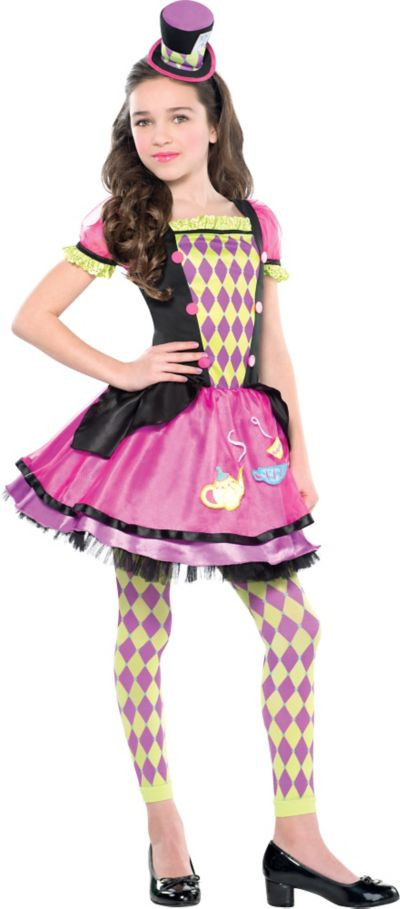 Halloween Costumes For Kids In Party City
 Girls Miss Mad Hatter Costume