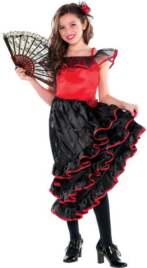 Halloween Costumes For Kids In Party City
 Girls Spanish Dancer Costume Party City