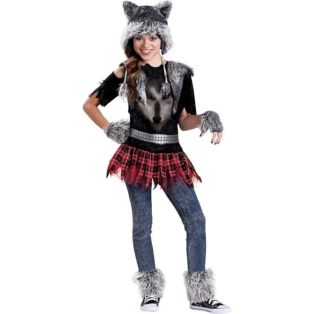 Halloween Costumes For Kids In Party City
 Girls Werewolf Costume