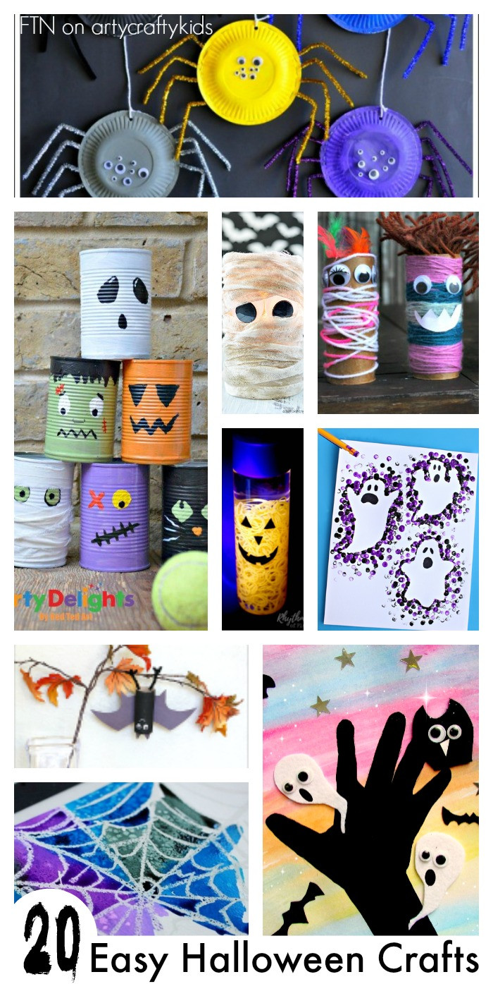 Halloween Craft For Kids
 20 Easy Halloween Crafts