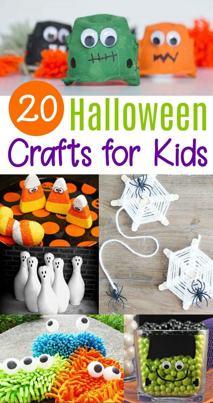 Halloween Craft For Kids
 20 Cute & Easy Halloween Crafts for Kids