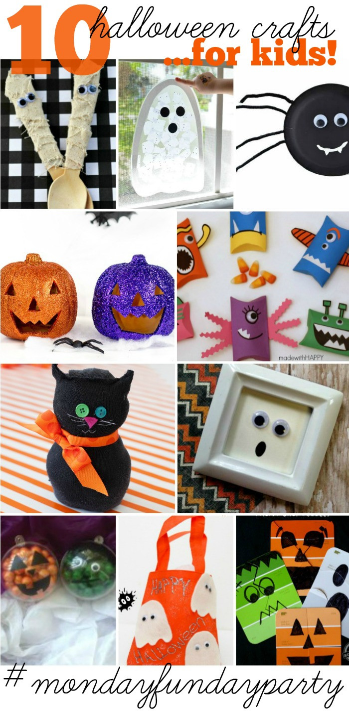 Halloween Craft For Kids
 Halloween Crafts for Kids and Monday Funday All Things