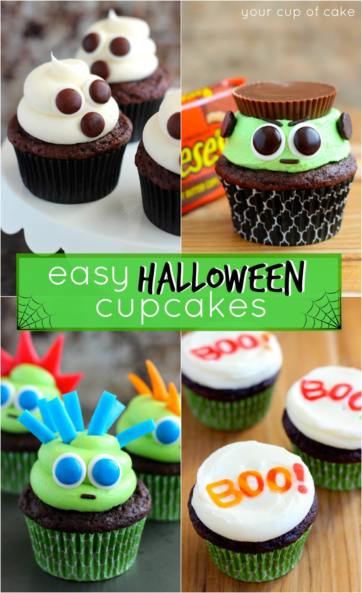 Halloween Cupcake Cakes
 Easy Halloween Cupcake Ideas Your Cup of Cake