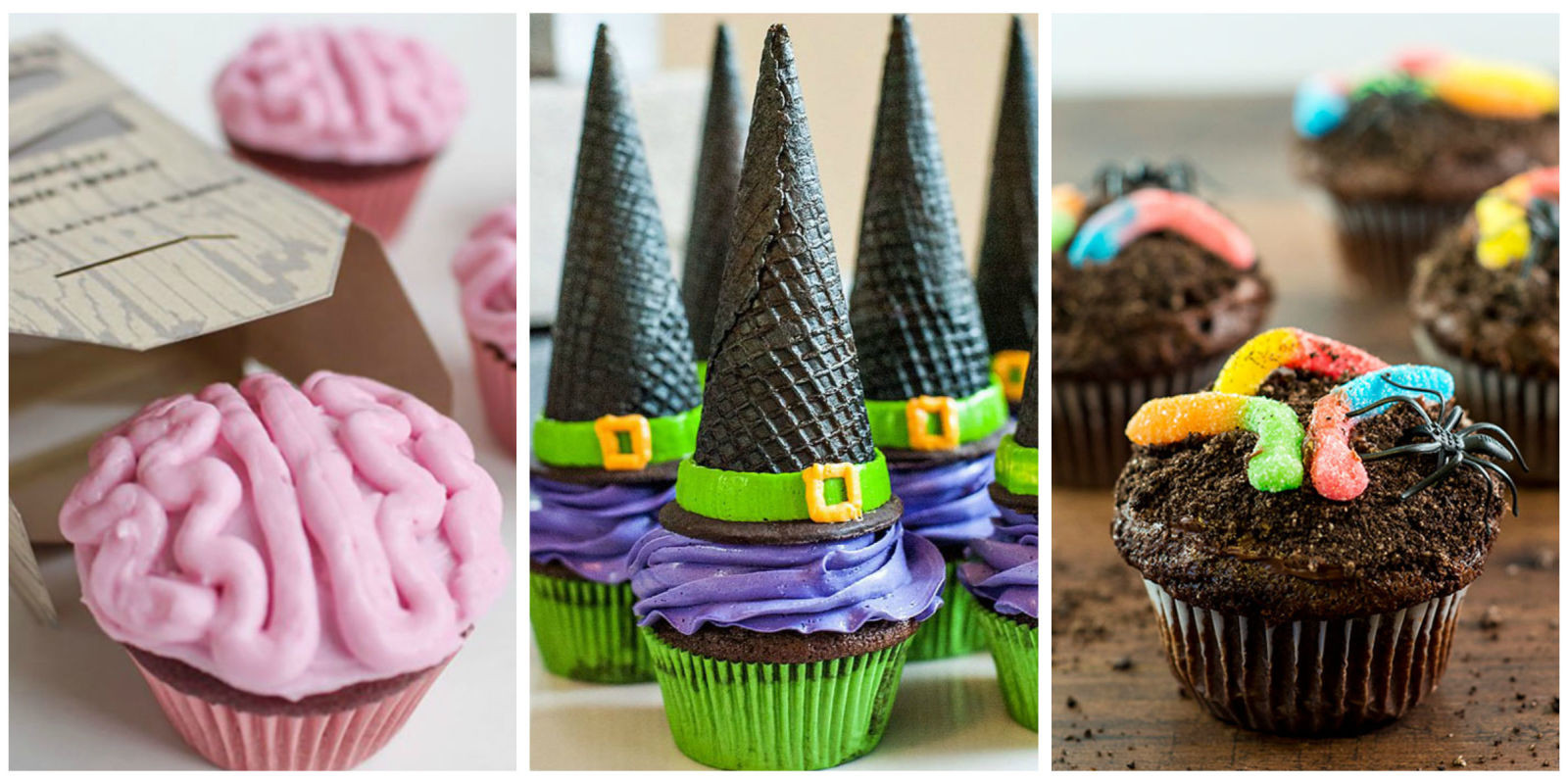 Halloween Cupcakes Decorating Ideas
 16 Easy Halloween Cupcake Recipes Halloween Cupcake