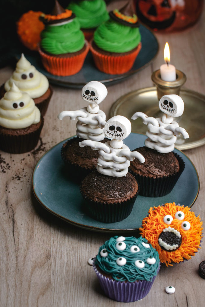 Halloween Cupcakes Pictures
 Halloween Cupcake Ideas Easy Peasy Meals