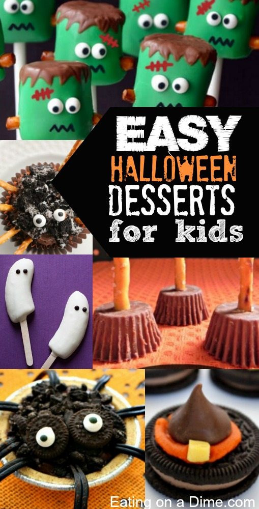 Halloween Dessert For Kids
 Easy Halloween Desserts for Kids Eating on a Dime