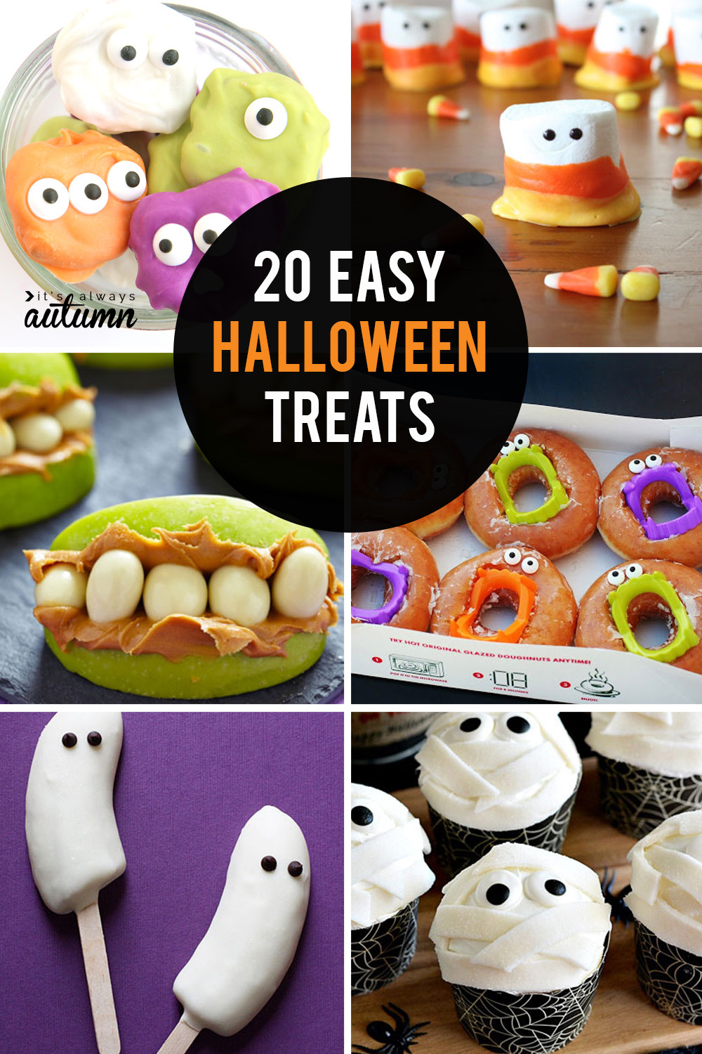 Halloween Dessert For Kids
 20 fun easy Halloween treats to make with your kids It