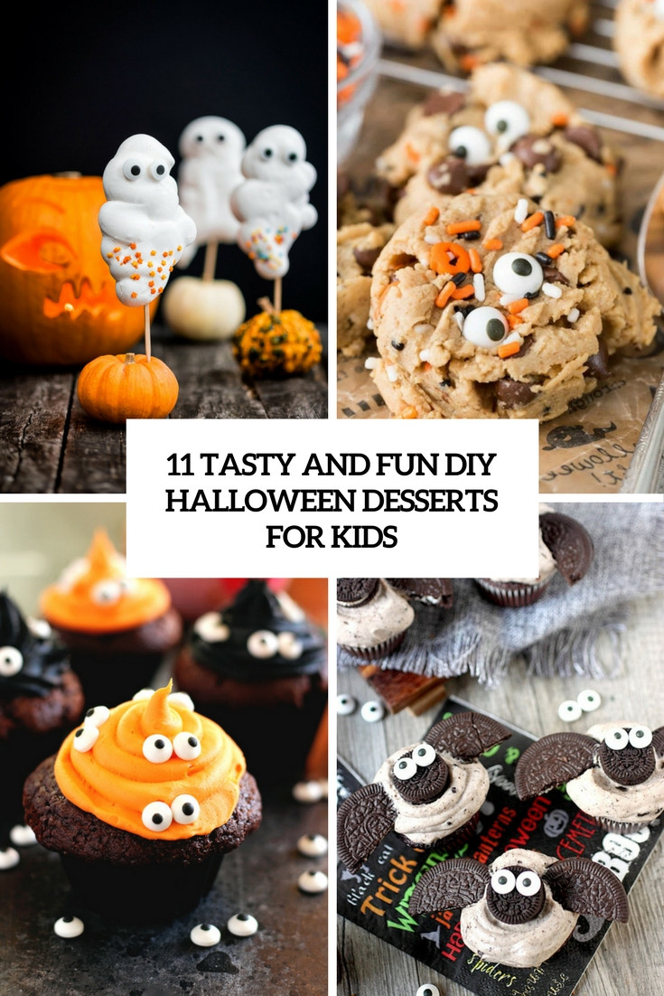 Halloween Dessert For Kids
 11 Tasty And Fun DIY Halloween Desserts For Kids Shelterness