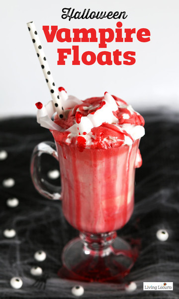 Halloween Drinks Non Alcoholic
 Halloween Vampire Ice Cream Floats Non Alcoholic